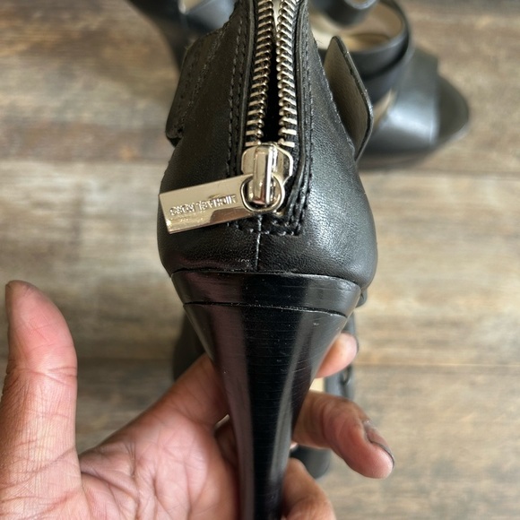 Michael Kors Black Strappy Heels - Picture 3 of 10